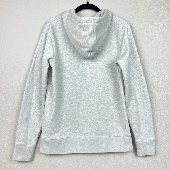 Saturdays NYC Men's Small Ditch Monstera Block Hoody Natural Heather Sweatshirt - Picture 5 of 16